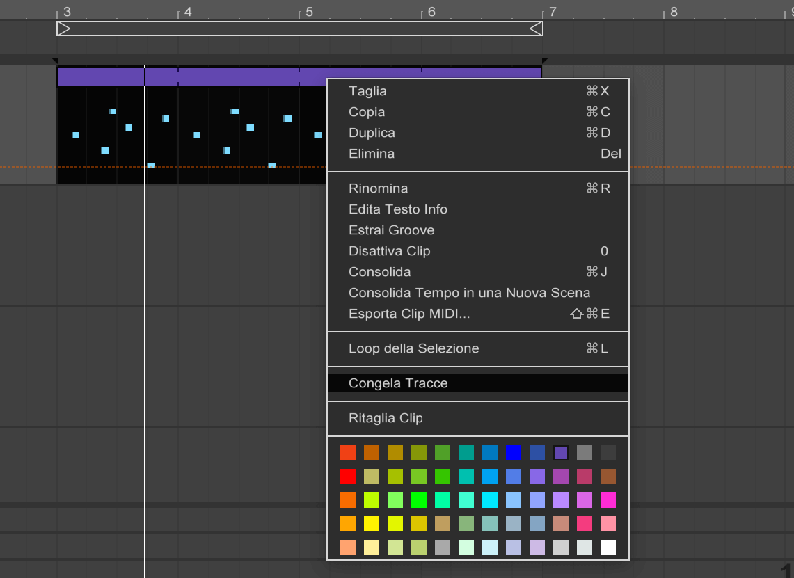 prestazioni di ableton live